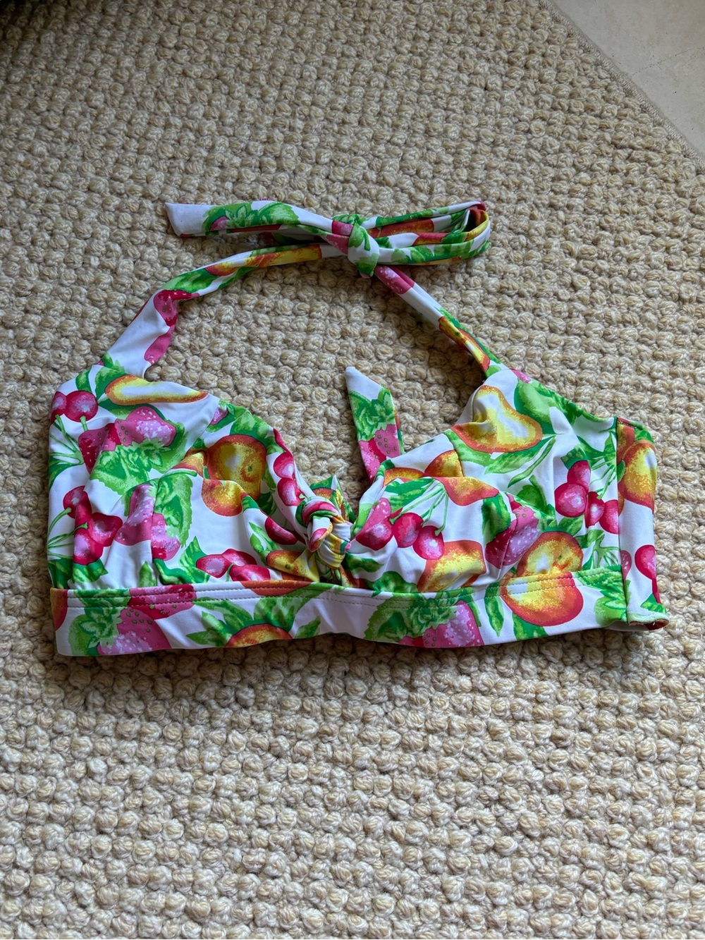 Betsey Johnson Fruit Bikini Top